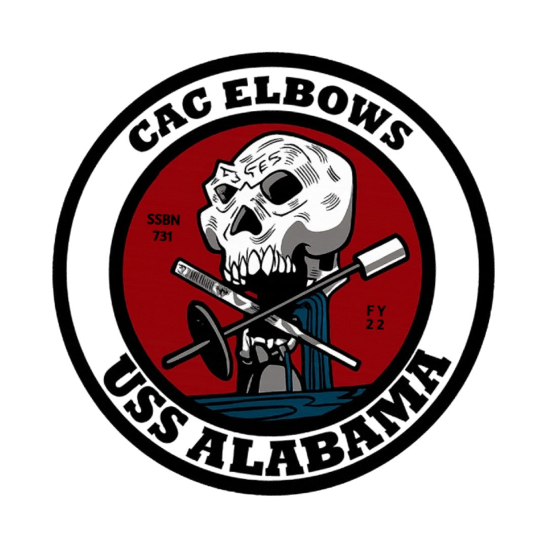 USS ALABAMA CAC ELBOW REFIT